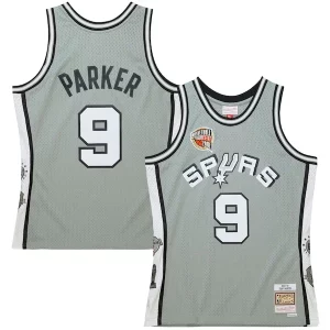 Estupendo Exquisito Tony Parker San Antonio Spurs Unisex Hall of Fame Class of 2023 Throwback Swingman Jersey Gray