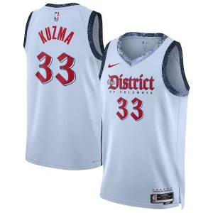 Clásico Sofisticado Increíble Kyle Kuzma Washington Wizards Nike Unisex 2024/25 Swingman Player Jersey City Edition Powder Blue