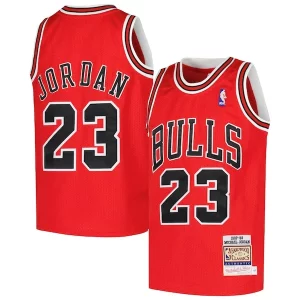 Encantador Michael Jordan Chicago Bulls Youth Hardwood Classics 1997/98 Authentic Jersey Red