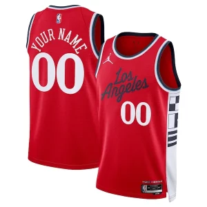 Clásico Increíble Resistente LA Clippers Jordan Brand Unisex 2024/25 Custom Swingman Jersey Statement Edition Red