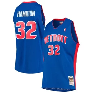 Chulo Richard Hamilton Detroit Pistons 2003/04 Hardwood Classics Swingman Jersey Blue