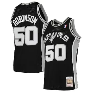 Bonito Increíble David Robinson San Antonio Spurs 1991/92 Hardwood Classics Swingman Jersey Black