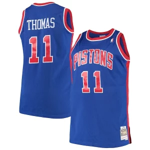 Increíble Clásico Ideal Isaiah Thomas Detroit Pistons 1988/89 Big & Tall Hardwood Classics Swingman Jersey Royal