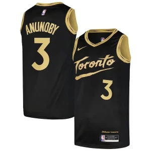 Hermoso OG Anunoby Toronto Raptors Nike Swingman Player Jersey City Edition Black