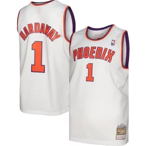 Fácil de llevar Duradero Penny Hardaway Phoenix Suns 2001/02 Hardwood Classics Swingman Jersey White/Purple