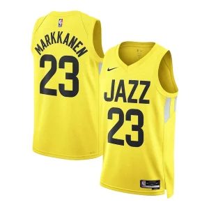 Hermoso Robusto Lauri Markkanen Utah Jazz Nike Unisex Swingman Jersey Association Edition Gold