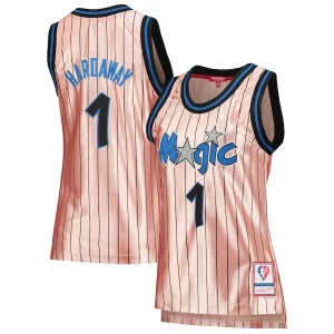 Resistente Penny Hardaway Orlando Magic Women's 75th Anniversary Rose Gold 1993 Swingman Jersey Pink