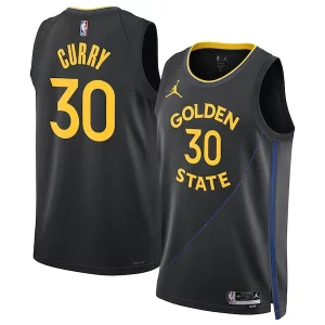 Resistente Clásico Práctico Stephen Curry Golden State Warriors Jordan Brand Unisex 2024/25 Swingman Jersey Statement Edition Black