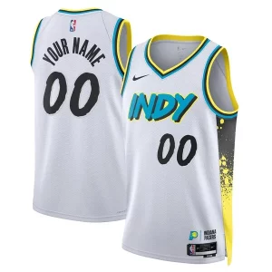 Cool Duradero Indiana Pacers Nike Unisex 2024/25 Custom Swingman Jersey City Edition White