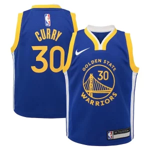 Atractivo Maravilloso Estupendo Stephen Curry Golden State Warriors Nike Preschool Dri FIT Swingman Player Jersey Icon Edition Royal
