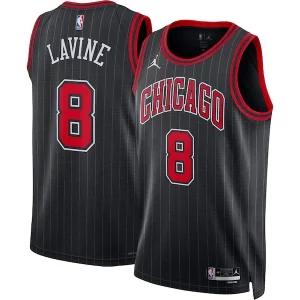 Elegante Clásico Moderno Zach LaVine Chicago Bulls Jordan Brand Unisex Swingman Jersey Statement Edition Black