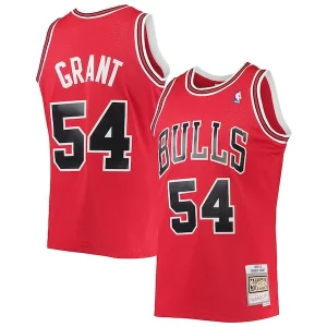 Fácil de llevar Robusto Horace Grant Chicago Bulls 1990/91 Throwback Dark Swingman Jersey Red