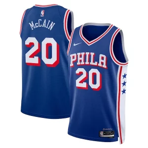 Clásico Chulo Genial Jared McCain Philadelphia 76ers Nike Swingman Jersey Icon Edition Royal