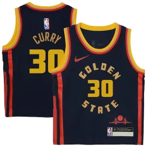 Bonito Único Exquisito Stephen Curry Golden State Warriors Nike Preschool 2024/25 Swingman Player Jersey City Edition Navy