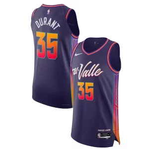 Bonito Nike Kevin Durant Phoenix Suns Authentic Jersey City Edition Purple