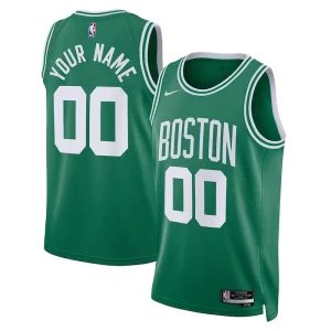 Versátil Boston Celtics Nike Unisex 2022/23 Swingman Custom Jersey Kelly Green Icon Edition