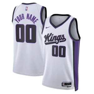 Exquisito Chulo Lujoso Sacramento Kings Nike Unisex Swingman Custom Jersey Association Edition White