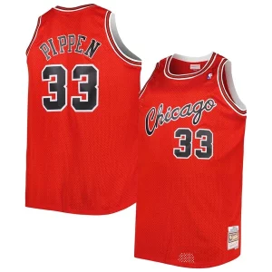 Robusto Exquisito Scottie Pippen Chicago Bulls Big & Tall Hardwood Classics 2003/04 Swingman Jersey Red