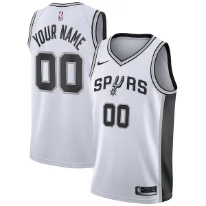 Chulo San Antonio Spurs Nike Custom Swingman Jersey White Association Edition