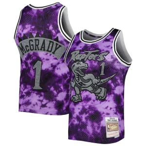 Versátil Tracy McGrady Toronto Raptors 1998/99 Galaxy Swingman Jersey Purple