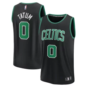 Bonito Jayson Tatum Boston Celtics Fast Break Replica Player Jersey Statement Edition Black