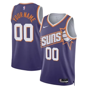 Cool Ideal Phoenix Suns Nike Unisex Swingman Custom Jersey Purple Icon Edition