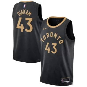 Genial Pascal Siakam Toronto Raptors Nike Unisex 2022/23 Swingman Jersey City Edition Black