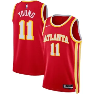 Lujoso Exquisito Ideal Trae Young Atlanta Hawks Nike Unisex Swingman Jersey Icon Edition Red/White