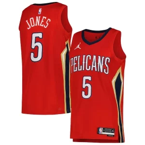 Atractivo Perfecto Original Herbert Jones New Orleans Pelicans Jordan Brand Unisex Swingman Jersey Statement Edition Red