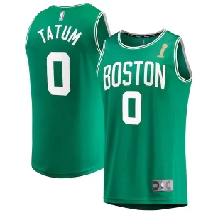 Bonito Jayson Tatum Boston Celtics 2024 NBA Finals Champions Fast Break Replica Player Jersey Kelly Green Icon Edition