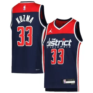 Perfecto Bonito Kyle Kuzma Washington Wizards Jordan Brand Youth Swingman Jersey Statement Edition Navy