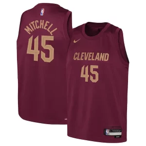 Cool Magnífico Donovan Mitchell Cleveland Cavaliers Nike Youth Swingman Jersey Icon Edition Wine