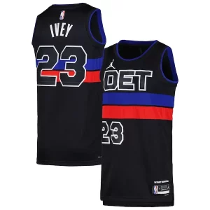 Fantástico Atractivo Cool Jaden Ivey Detroit Pistons Jordan Brand Unisex Swingman Jersey Statement Edition Black