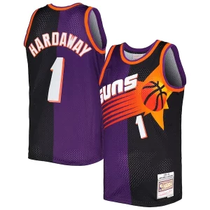 Magnífico Penny Hardaway Phoenix Suns Hardwood Classics 1999/00 Split Swingman Jersey Purple/Black