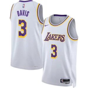 Genial Anthony Davis Los Angeles Lakers Nike Unisex Swingman Jersey Association Edition White