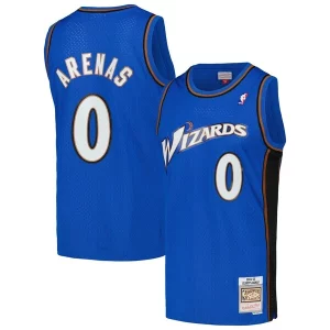 Hermoso Fantástico Fácil de llevar Gilbert Arenas Washington Wizards 2004/05 Hardwood Classics Swingman Jersey Blue
