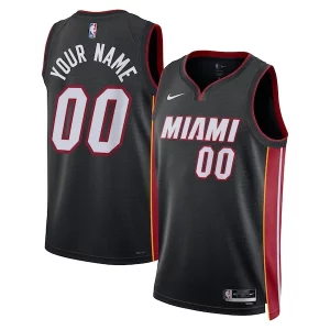 Único Ideal Delicioso Miami Heat Nike Unisex Swingman Custom Jersey Black Icon Edition