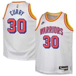 Exquisito Stephen Curry Golden State Warriors Nike Youth 2024/25 Swingman Jersey White Classic Edition