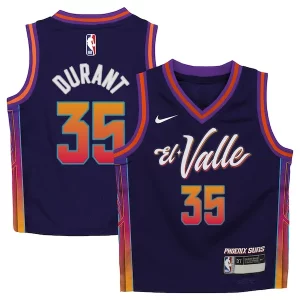 Perfecto Bonito Encantador Kevin Durant Phoenix Suns Nike Toddler 2023/24 Swingman Replica Jersey City Edition Purple