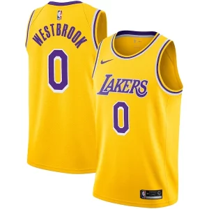 Fantástico Original Ideal Russell Westbrook Los Angeles Lakers Nike 2020/21 Swingman Player Jersey Gold Icon Edition