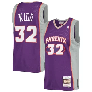 Delicioso Hermoso Jason Kidd Phoenix Suns 2001/02 Hardwood Classics Swingman Jersey Purple