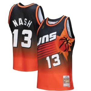 Atractivo Versátil Hermoso Steve Nash Phoenix Suns 1996/97 Hardwood Classics Fadeaway Swingman Player Jersey Orange/Black