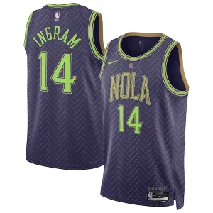 Perfecto Sofisticado Fantástico Brandon Ingram New Orleans Pelicans Nike Unisex 2024/25 Swingman Player Jersey City Edition Purple