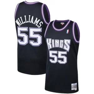 Delicioso Resistente Moderno Jason Williams Sacramento Kings 2000/01 Hardwood Classics Swingman Jersey Black