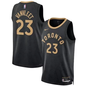 Magnífico Increíble Fred VanVleet Toronto Raptors Nike Unisex 2022/23 Swingman Jersey City Edition Black