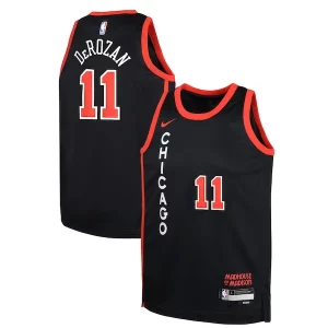 Duradero DeMar DeRozan Chicago Bulls Nike Youth Swingman Replica Jersey City Edition Black
