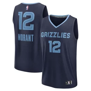 Resistente Exquisito Fantástico Ja Morant Memphis Grizzlies Fast Break Replica Player Jersey Icon Edition Navy