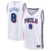 Elegante Atractivo Paul George Philadelphia 76ers Youth Fast Break Replica Player Jersey Association Edition White