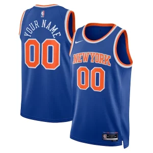 Comodo Fácil de llevar Sofisticado New York Knicks Nike Unisex Swingman Custom Jersey Blue Icon Edition