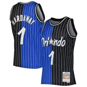 Elegante Versátil Cool Penny Hardaway Orlando Magic Hardwood Classics 1994/95 Split Swingman Jersey Blue/Black